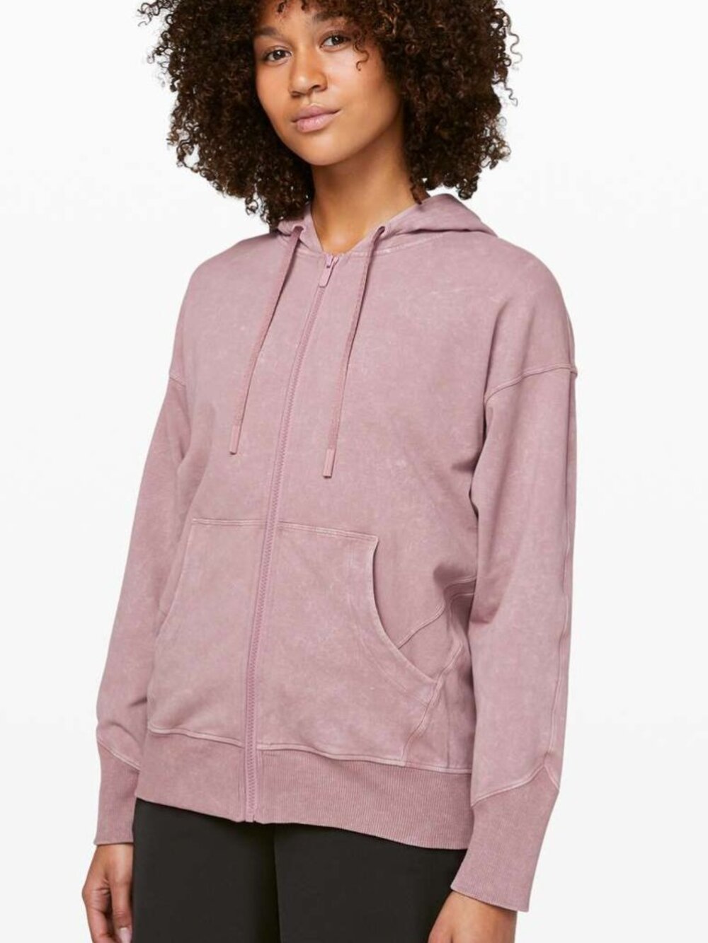 Lululemon Ready to Roll Hoodie in Washed Vintage Mauve